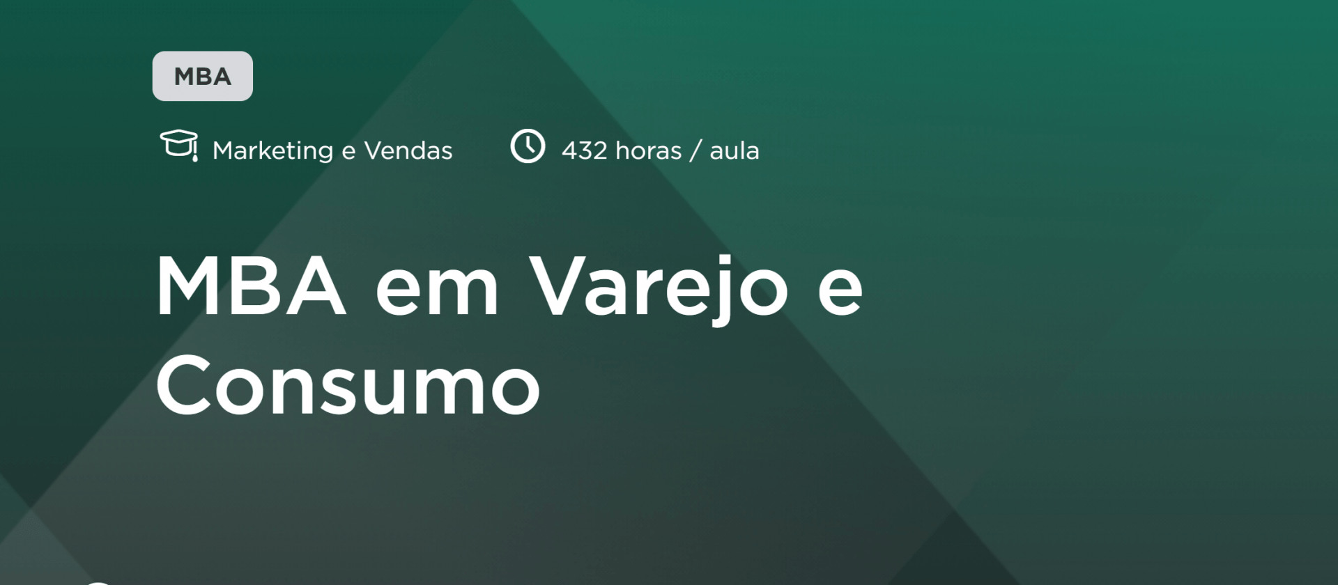 MBA em Varejo e Consumo
