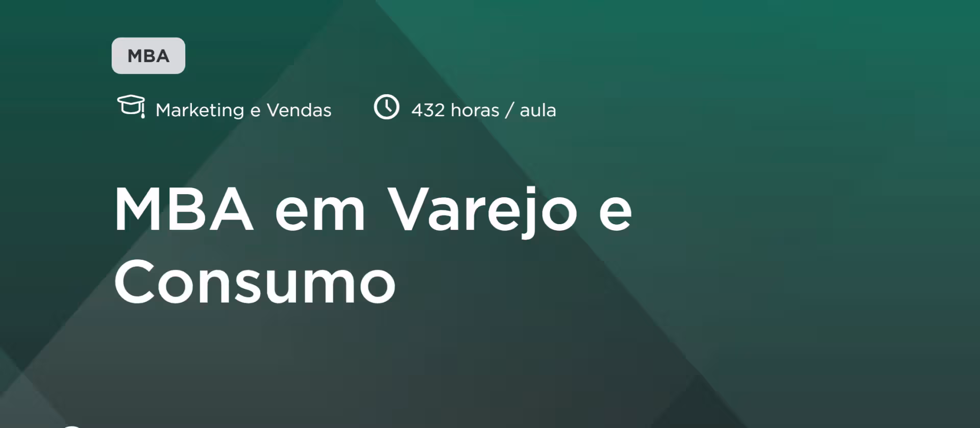 MBA em Varejo e Consumo
