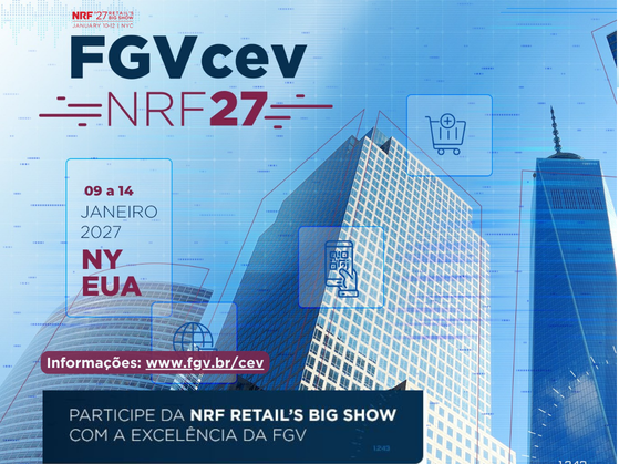 FGV lança o programa NRF 2027 com o FGVcev