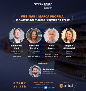 Webinar | Marca Própria: O avanço das Marcas Próprias no Brasil