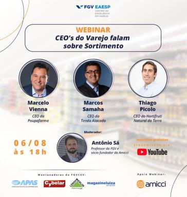 Webinar | CEO’s do Varejo Falam Sobre Sortimento